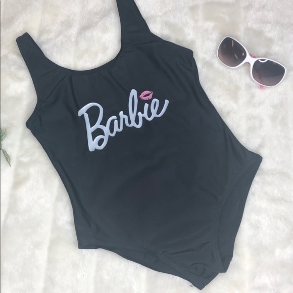 Barbie one piece swim suit, size small, NEW
